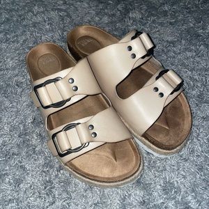 Dual Belt Sandals
